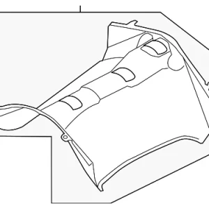Shield - Mazda (KD53-42-740A)