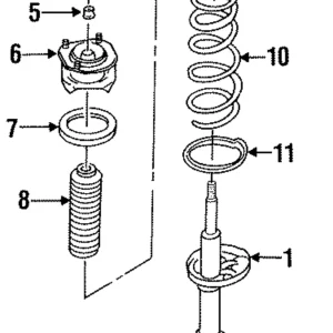Coil Spring - Mazda (G476-28-011)
