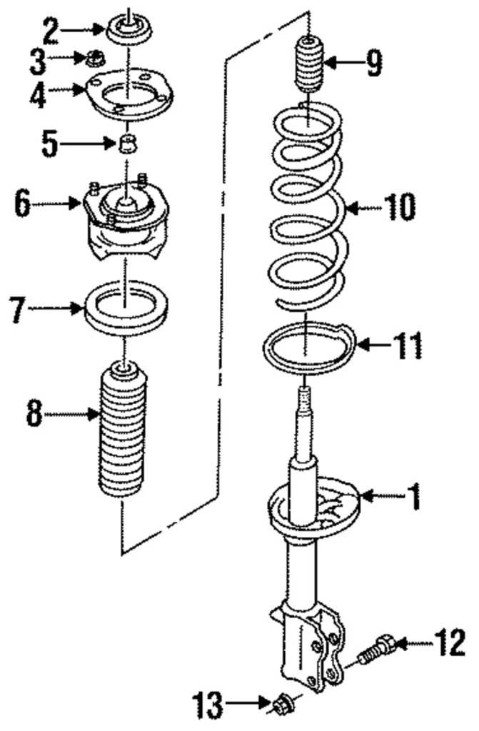 Coil Spring - Mazda (G476-28-011)