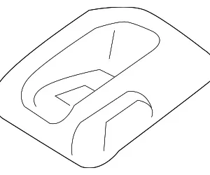 Trim Bezel - Mazda (D10K-88-477-02)