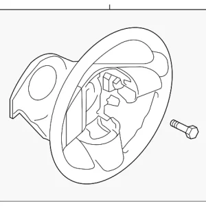 Steering Wheel - Mazda (D652-32-982-02)