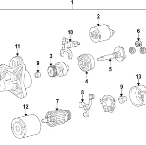 Yoke - Mazda (LF4J-18-X65)