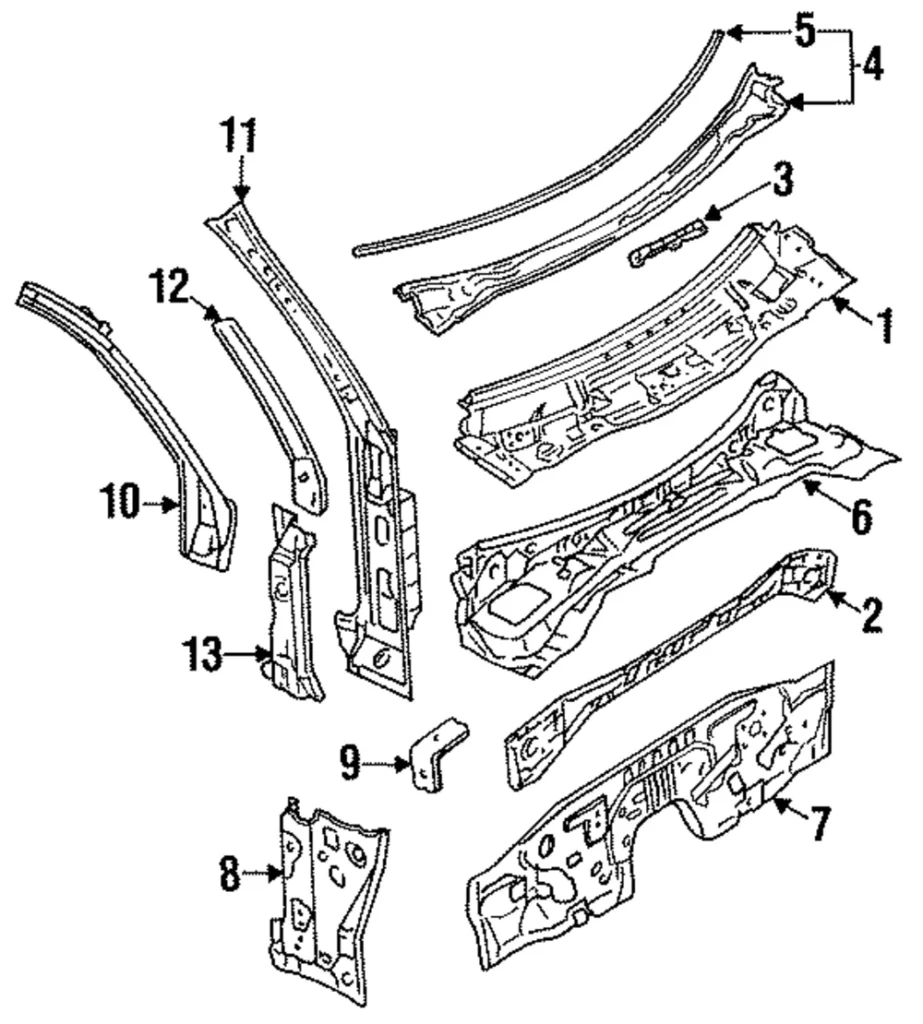 Lower Reinforced - Mazda (HG30-70-03ZG)