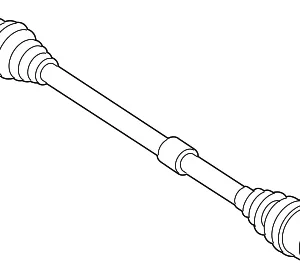 Cv Axle Assembly - Mazda (GG62-25-500A)