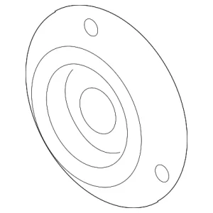 A/C Compressor Clutch Hub - Mazda (K616-61-L11)