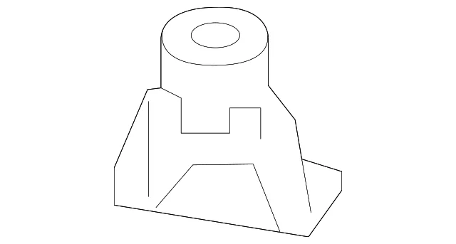 Bumper Cover Bracket - Mazda (TK49-50-251B)