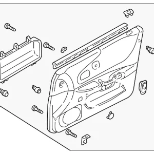 Trim Panel Assembly - Mazda (BL8D-68-420D-68)
