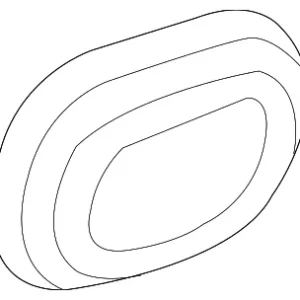 Guide Rail Cover - Mazda (T001-56-055)