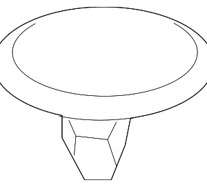 Insulator Fastener - Mazda (S083-68-865A-00)