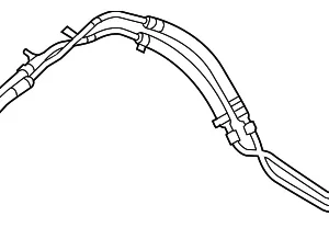 Power Steering Pressure Hose - Mazda (BBY2-32-410A)