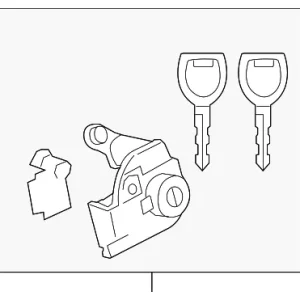 Lock Cylinder - Mazda (BAY8-76-220)