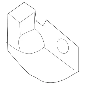 Handle, Inside - Mazda (D10E-58-330A)