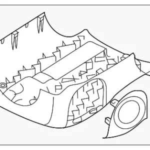 Lower Column Cover - Mazda (TD12-60-230B)