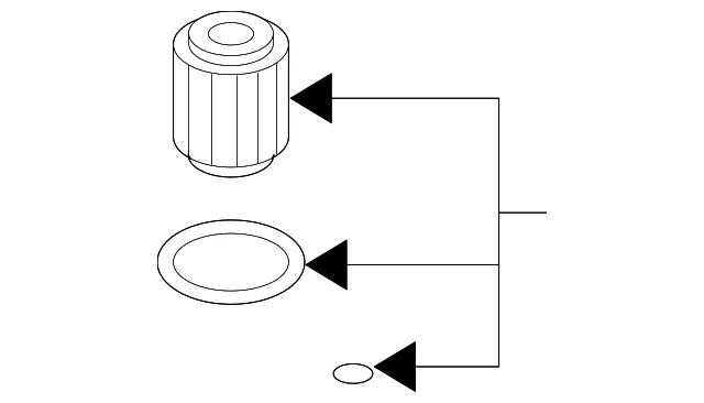 Engine Oil Filter Element - Mazda (L321-14-302A-9U)