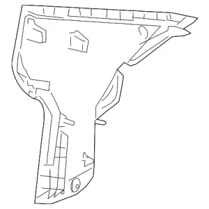 Upper Quarter Trim - Mazda (BBM4-68-250C-75)