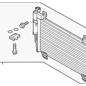 Condenser Assembly - Mazda (DB3R-61-480A)