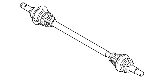 Axle Assembly - Mazda (RTA4-25-60XA)
