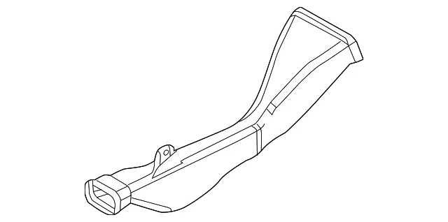 Rear Duct - Mazda (VA56-61-8A2)