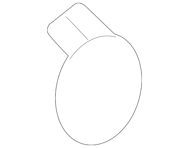 Bumper Cover Hole Cover - Mazda (DGH9-50-5A1-BB)