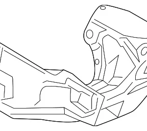 Heat Shield - Mazda (PE24-13-3K0)