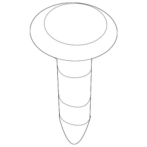 Lamp Housing Retainer Screw - Mazda (G030-60-248)