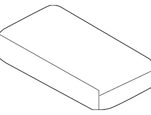 Side Trim Insulator - Mazda (B25H-68-655A)