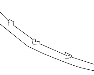 Air Deflector - Mazda (BBN6-51-9K1B)