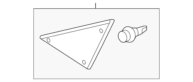 Corner Molding - Mazda (BDTT-69-15YC)