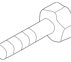 Connector Wire Bolt - Mazda (9979-40-825B)