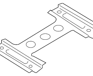 Battery Tray Bracket - Mazda (F151-56-04YB)