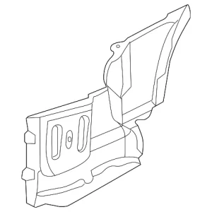 Trunk Side Trim - Mazda (T001-68-870E-05)