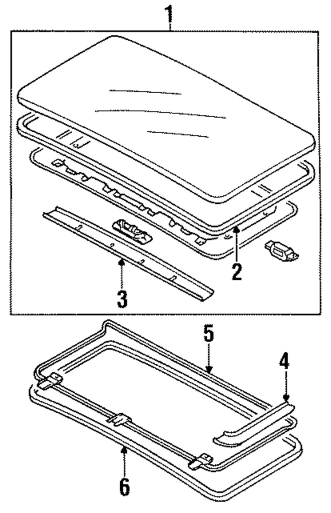 Trim - Mazda (F114-69-983)