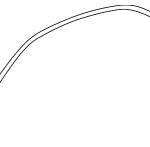 Drip Molding Seal Strip - Mazda (T001-50-518)