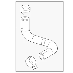 Reservoir Hose - Mazda (PX28-15-73Y)