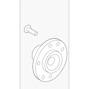 Hub Assembly - Mazda (GP9A-33-060B)