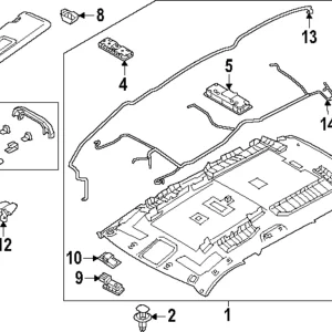 Ceiling Top - Mazda (KCMH-68-03ZE-06)