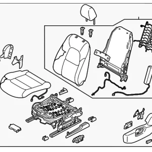 Seat Left Front - Mazda (KN3M-57-150A-02)