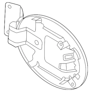 Fuel Door - Mazda (BBN9-42-410)