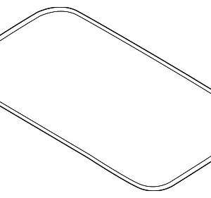 Glass Weather-Strip - Mazda (BDTT-69-825)