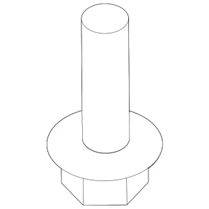 Lower Bracket Screw - Mazda (9946-20-816)