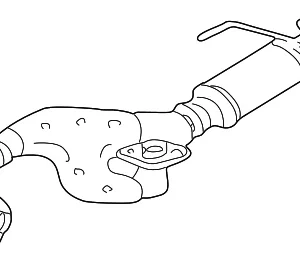 Front Pipe - Mazda (AJ04-40-500F)