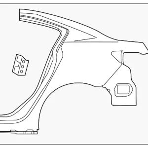 Quarter Panel - Mazda (BBY2-70-41X)