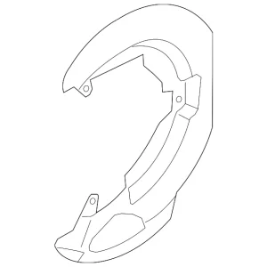 Splash Shield - Mazda (BBM2-33-270)