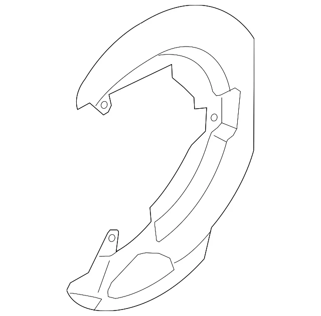 Splash Shield - Mazda (BBM2-33-270)