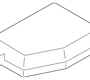 Upper Cover - Mazda (TE71-66-761)