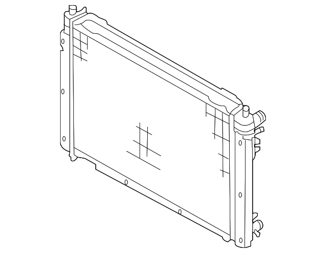 Radiator Assembly - Mazda (ZZC1-15-200)