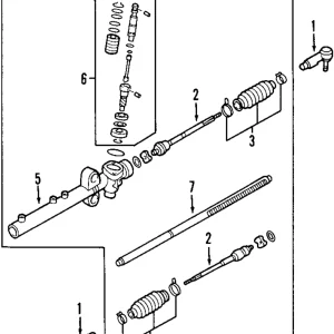 Rack - Mazda (B25D-32-119)