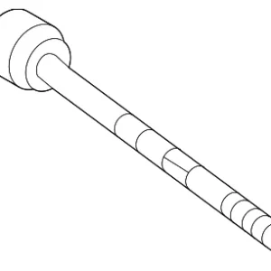 Inner Tie Rod - Mazda (KR9P-32-240)