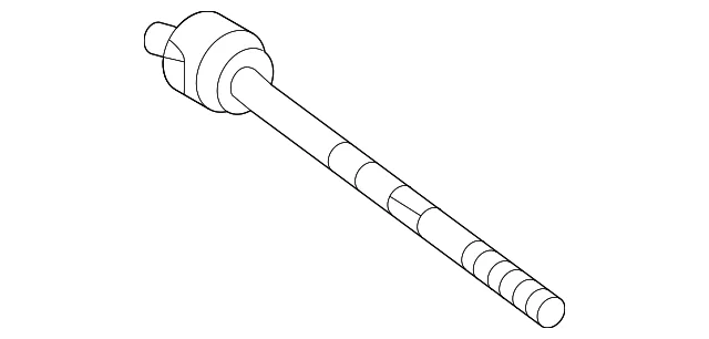 Inner Tie Rod - Mazda (KR9P-32-240)
