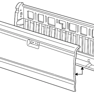 Tail Gate - Mazda (1F70-65-600)